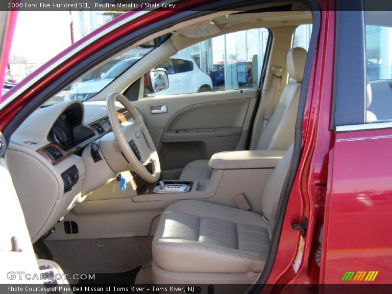  2006 Five Hundred SEL Shale Grey Interior