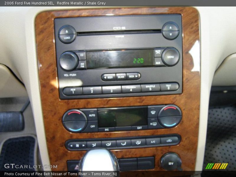 Controls of 2006 Five Hundred SEL