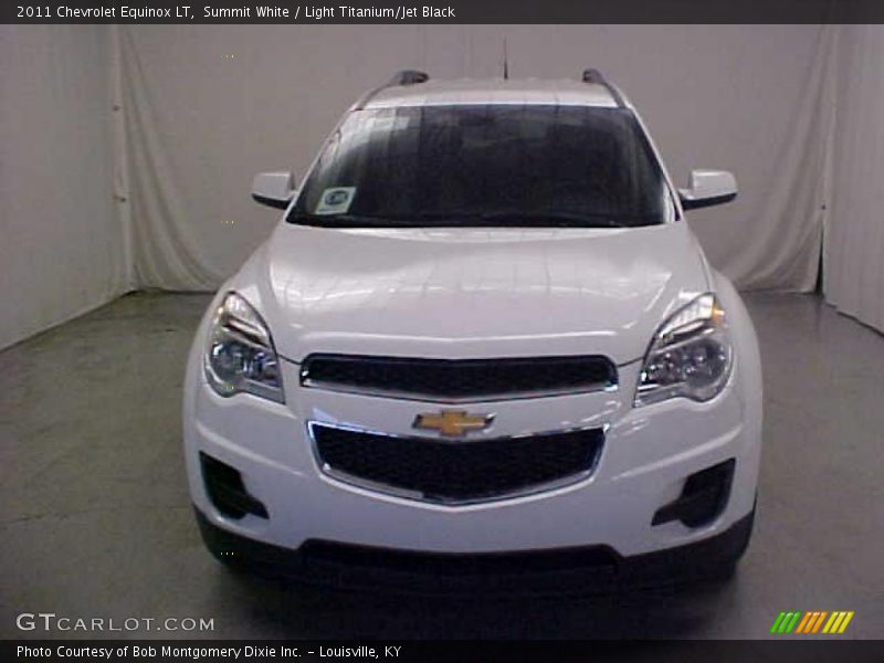 Summit White / Light Titanium/Jet Black 2011 Chevrolet Equinox LT