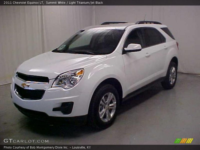 Summit White / Light Titanium/Jet Black 2011 Chevrolet Equinox LT
