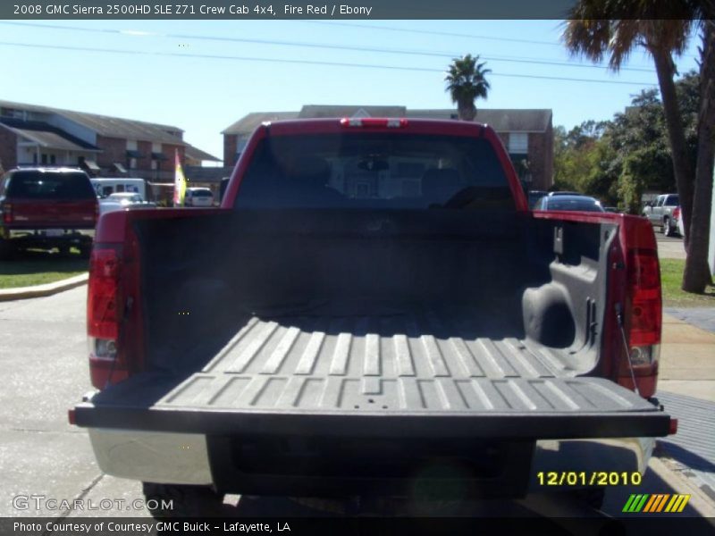 Fire Red / Ebony 2008 GMC Sierra 2500HD SLE Z71 Crew Cab 4x4