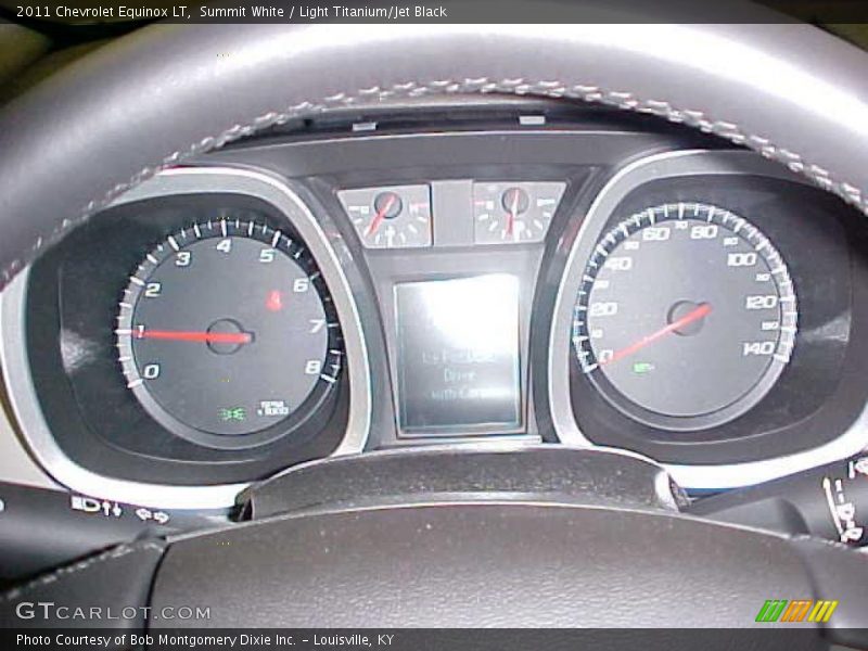 Summit White / Light Titanium/Jet Black 2011 Chevrolet Equinox LT