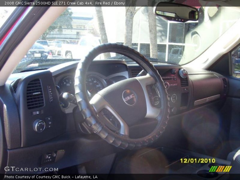 Fire Red / Ebony 2008 GMC Sierra 2500HD SLE Z71 Crew Cab 4x4
