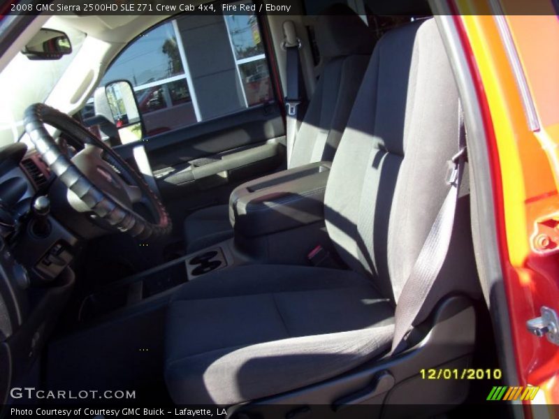 Fire Red / Ebony 2008 GMC Sierra 2500HD SLE Z71 Crew Cab 4x4