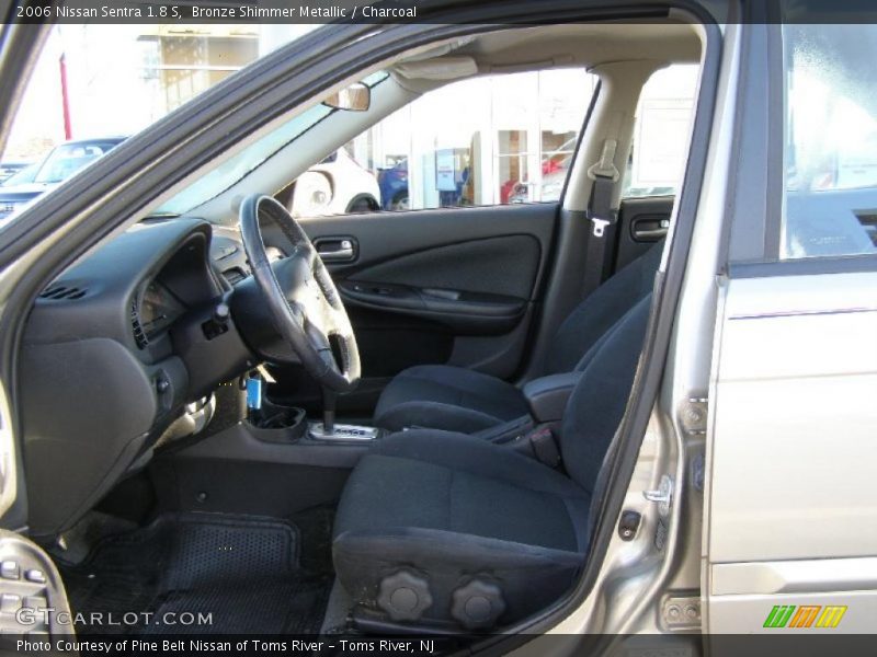 Bronze Shimmer Metallic / Charcoal 2006 Nissan Sentra 1.8 S