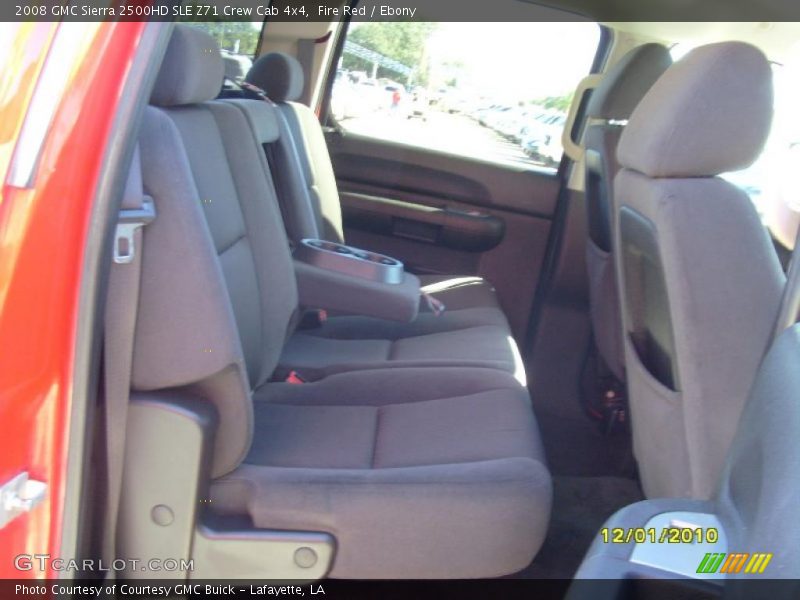 Fire Red / Ebony 2008 GMC Sierra 2500HD SLE Z71 Crew Cab 4x4