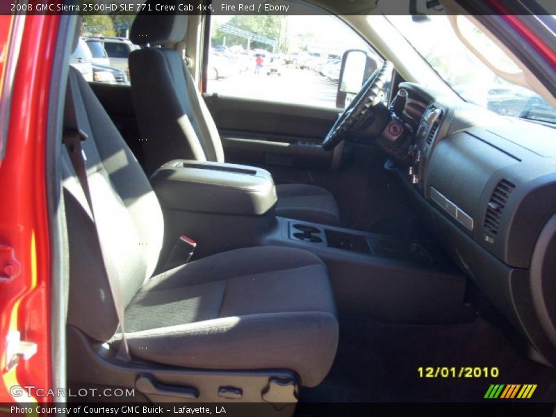 Fire Red / Ebony 2008 GMC Sierra 2500HD SLE Z71 Crew Cab 4x4