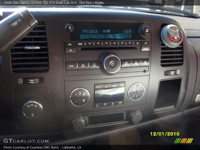 Fire Red / Ebony 2008 GMC Sierra 2500HD SLE Z71 Crew Cab 4x4