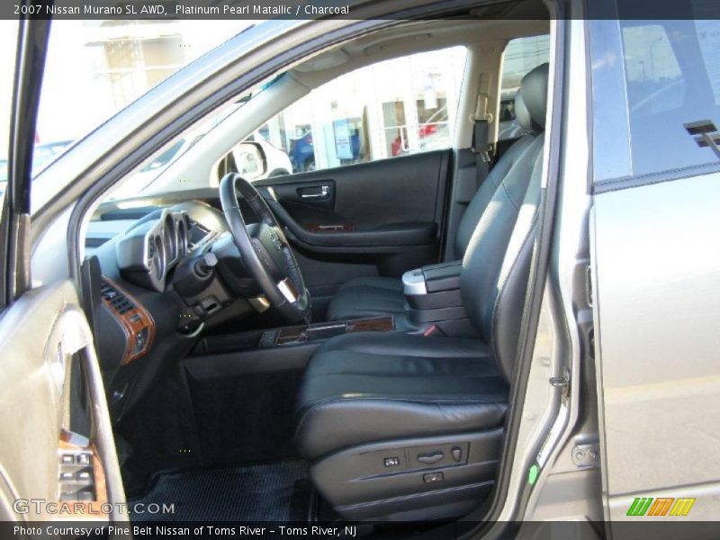 Platinum Pearl Matallic / Charcoal 2007 Nissan Murano SL AWD