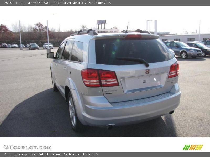Bright Silver Metallic / Dark Slate Gray 2010 Dodge Journey SXT AWD