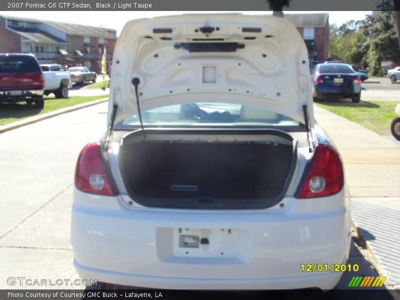 Black / Light Taupe 2007 Pontiac G6 GTP Sedan