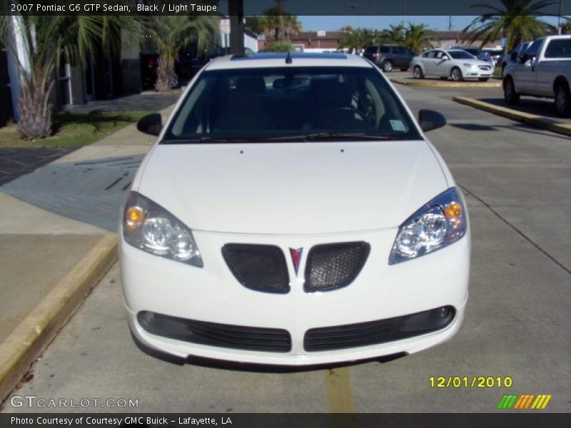 Black / Light Taupe 2007 Pontiac G6 GTP Sedan