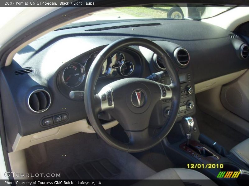 Black / Light Taupe 2007 Pontiac G6 GTP Sedan