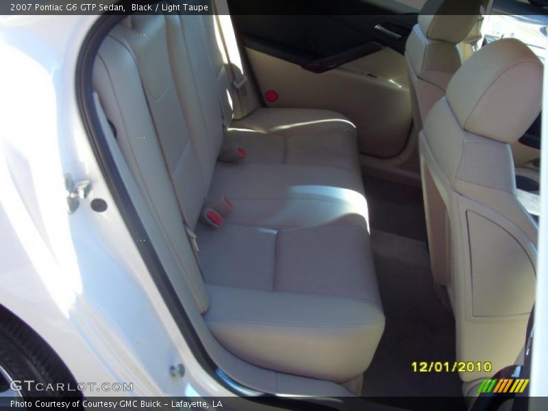 Black / Light Taupe 2007 Pontiac G6 GTP Sedan