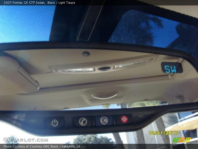 Black / Light Taupe 2007 Pontiac G6 GTP Sedan