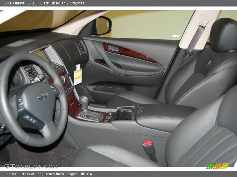  2010 EX 35 Graphite Interior