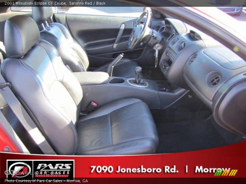 Saronno Red / Black 2001 Mitsubishi Eclipse GT Coupe