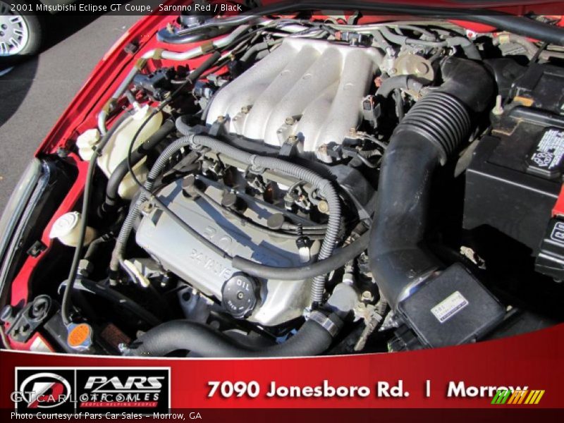 Saronno Red / Black 2001 Mitsubishi Eclipse GT Coupe
