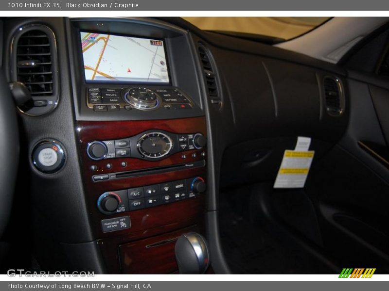 Black Obsidian / Graphite 2010 Infiniti EX 35