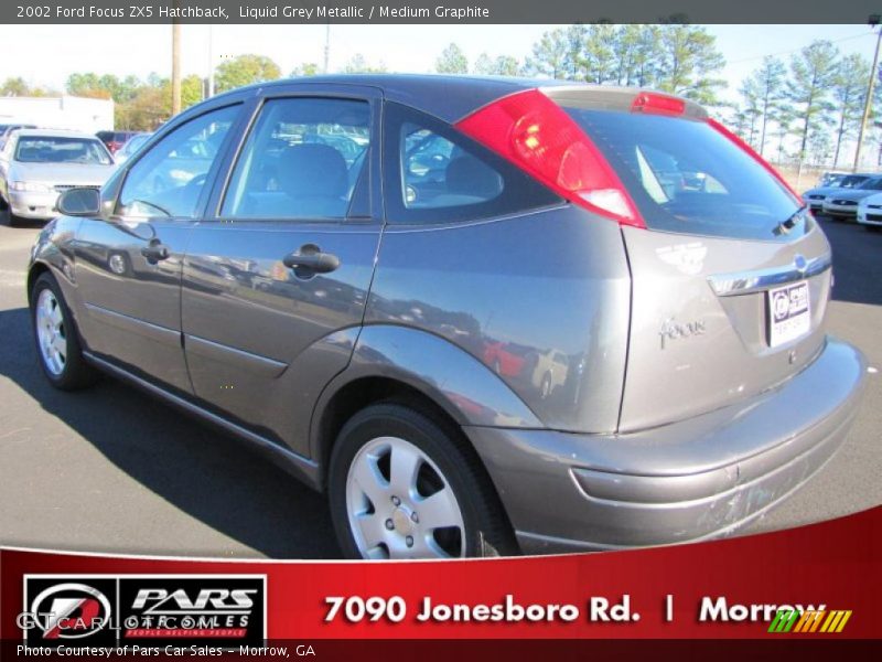 Liquid Grey Metallic / Medium Graphite 2002 Ford Focus ZX5 Hatchback
