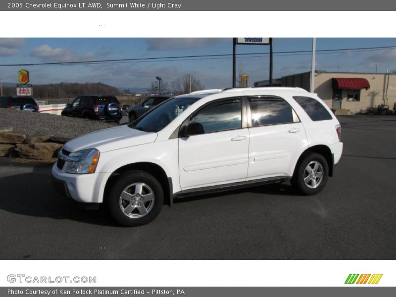 Summit White / Light Gray 2005 Chevrolet Equinox LT AWD