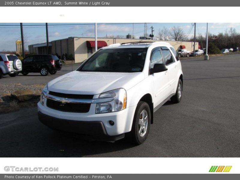 Summit White / Light Gray 2005 Chevrolet Equinox LT AWD