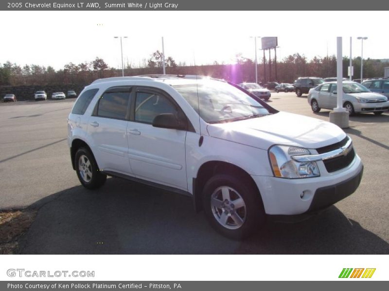 Summit White / Light Gray 2005 Chevrolet Equinox LT AWD