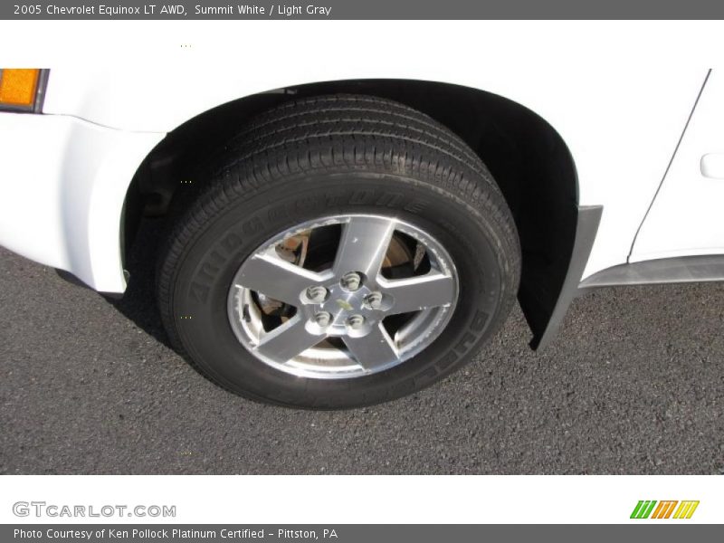 Summit White / Light Gray 2005 Chevrolet Equinox LT AWD