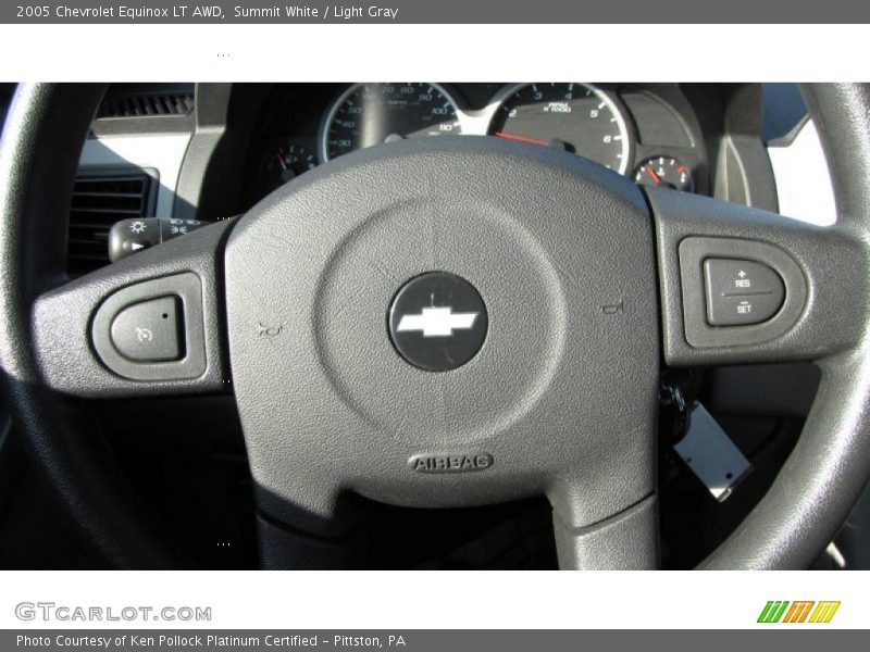 Summit White / Light Gray 2005 Chevrolet Equinox LT AWD