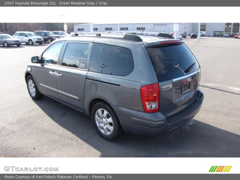 Green Meadow Gray / Gray 2007 Hyundai Entourage GLS