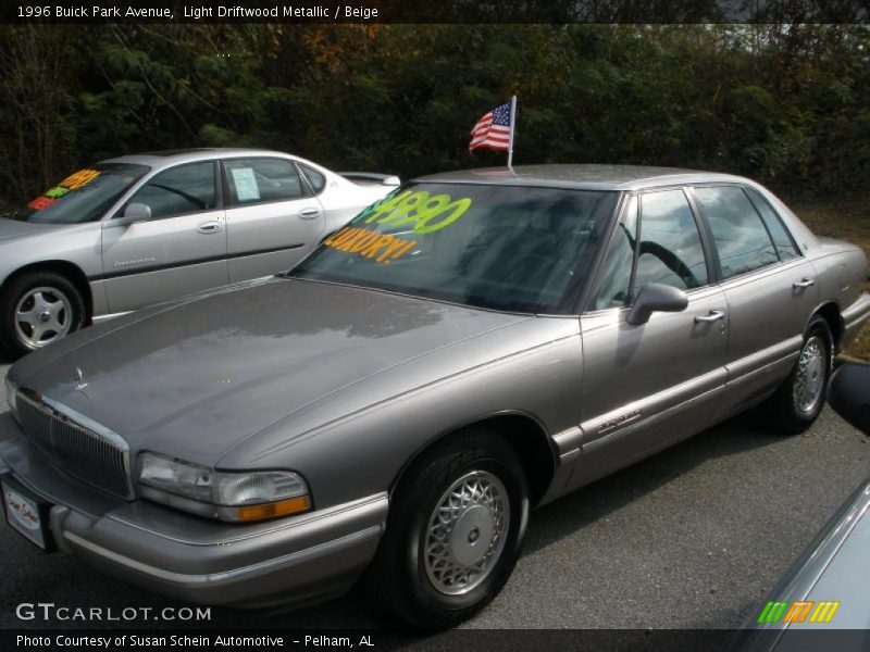 Light Driftwood Metallic / Beige 1996 Buick Park Avenue