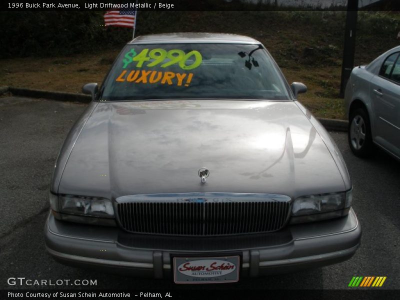 Light Driftwood Metallic / Beige 1996 Buick Park Avenue