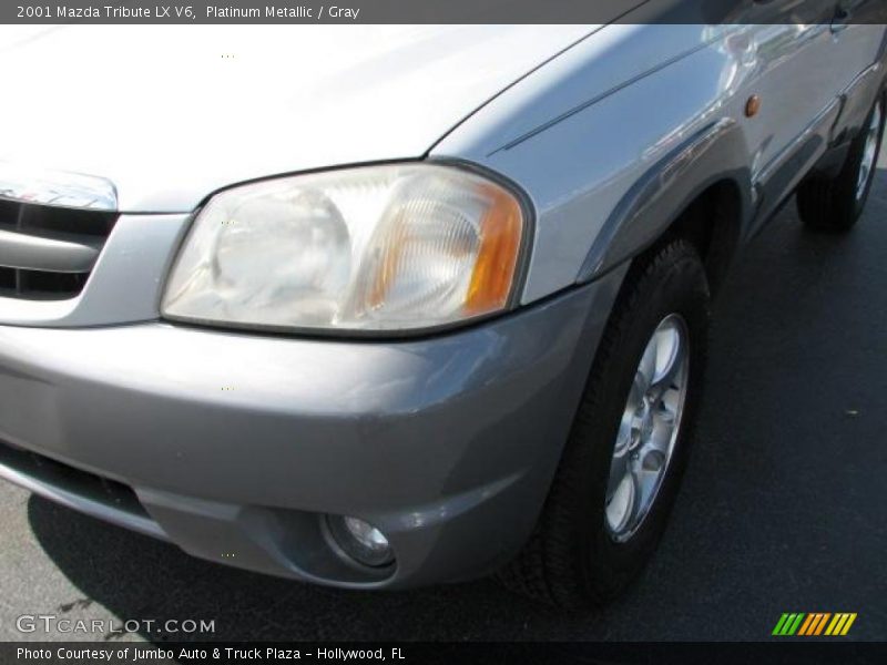 Platinum Metallic / Gray 2001 Mazda Tribute LX V6