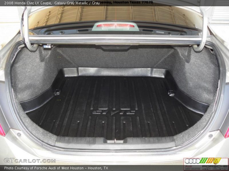 Galaxy Gray Metallic / Gray 2008 Honda Civic LX Coupe