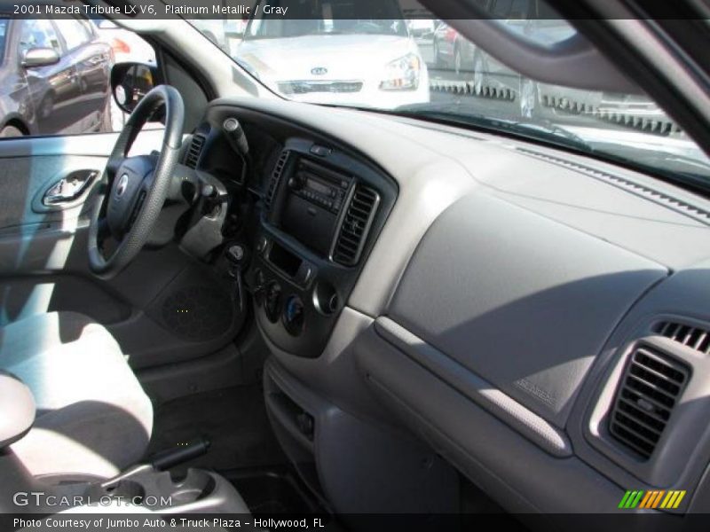 Platinum Metallic / Gray 2001 Mazda Tribute LX V6