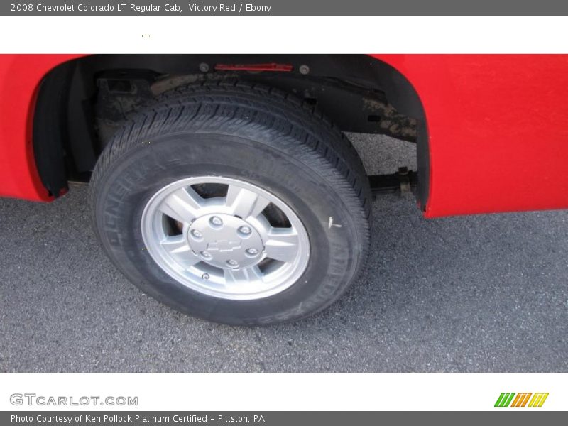 Victory Red / Ebony 2008 Chevrolet Colorado LT Regular Cab