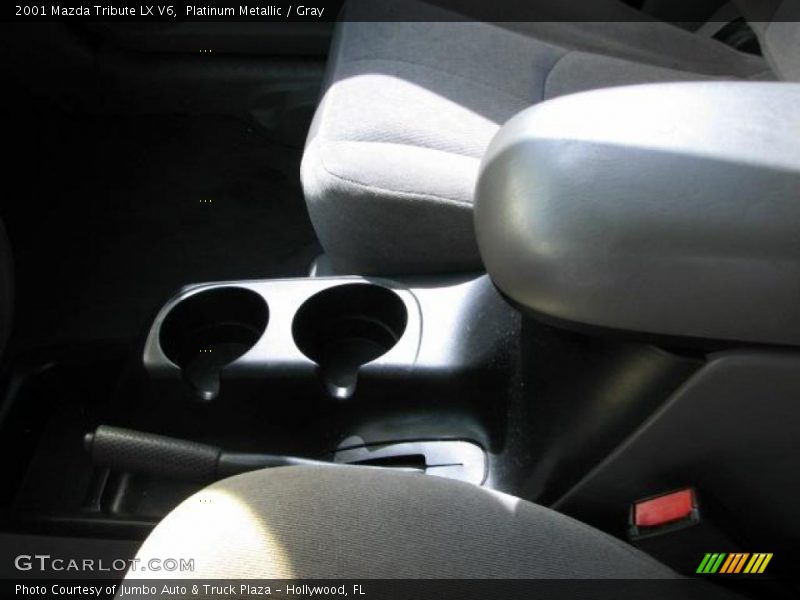 Platinum Metallic / Gray 2001 Mazda Tribute LX V6