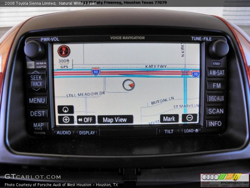 Natural White / Fawn 2008 Toyota Sienna Limited