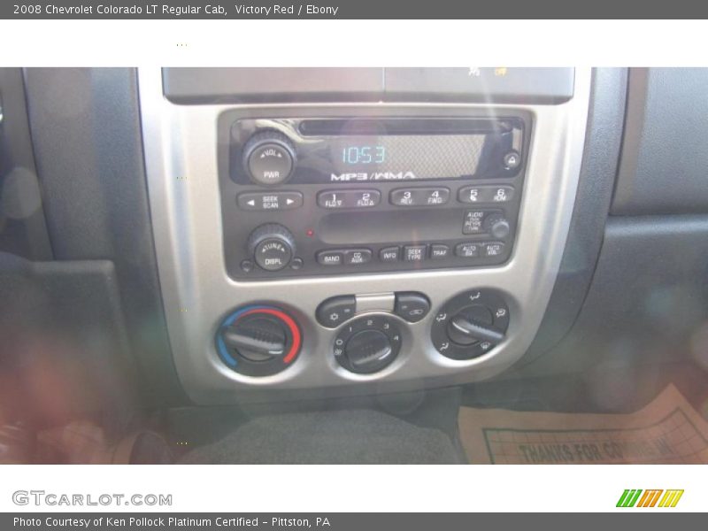 Victory Red / Ebony 2008 Chevrolet Colorado LT Regular Cab