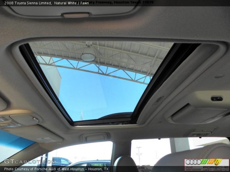 Natural White / Fawn 2008 Toyota Sienna Limited