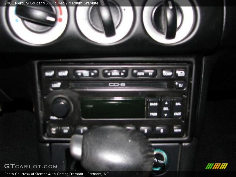 Rio Red / Medium Graphite 2001 Mercury Cougar V6