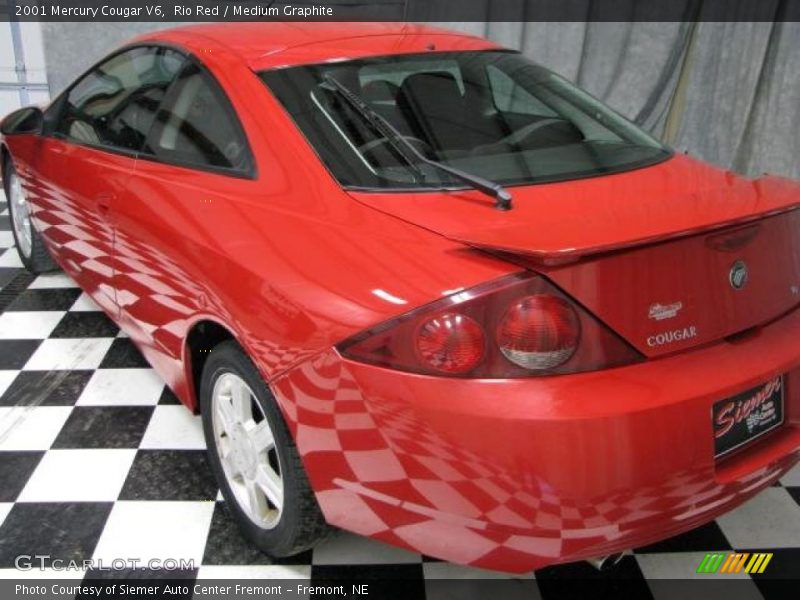 Rio Red / Medium Graphite 2001 Mercury Cougar V6