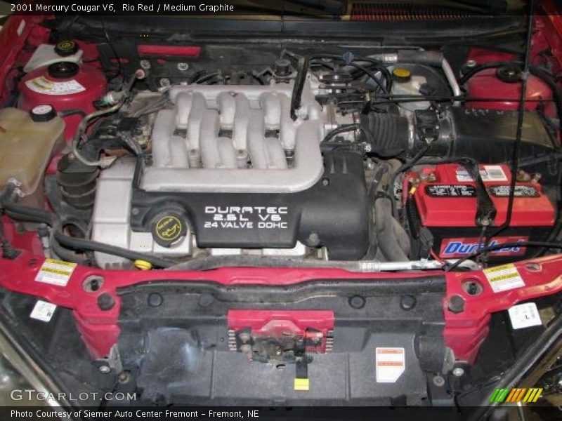  2001 Cougar V6 Engine - 2.5 Liter DOHC 24-Valve V6