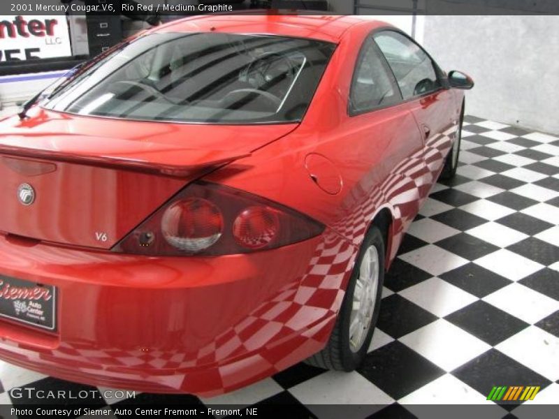 Rio Red / Medium Graphite 2001 Mercury Cougar V6