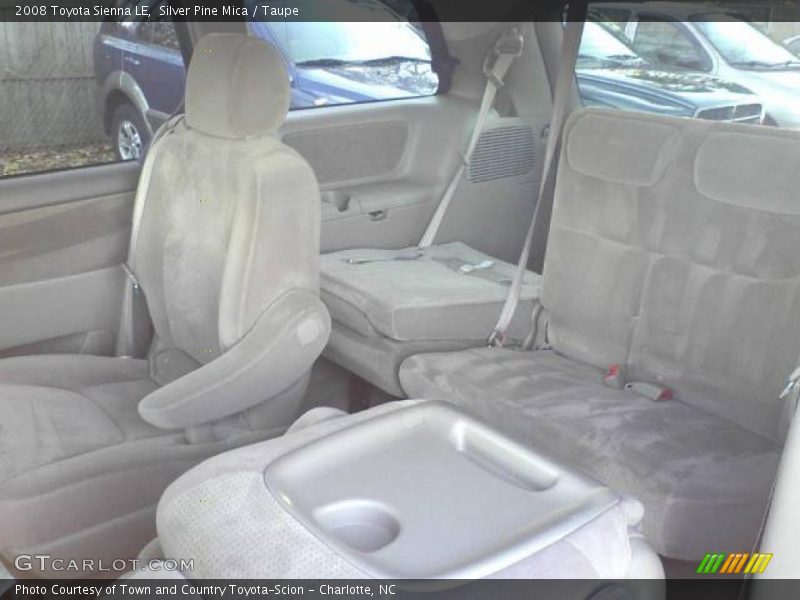 Silver Pine Mica / Taupe 2008 Toyota Sienna LE