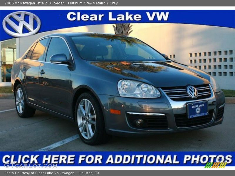 Platinum Grey Metallic / Grey 2006 Volkswagen Jetta 2.0T Sedan