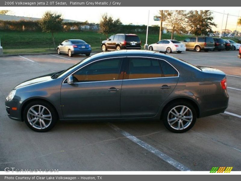 Platinum Grey Metallic / Grey 2006 Volkswagen Jetta 2.0T Sedan