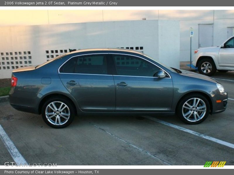 Platinum Grey Metallic / Grey 2006 Volkswagen Jetta 2.0T Sedan