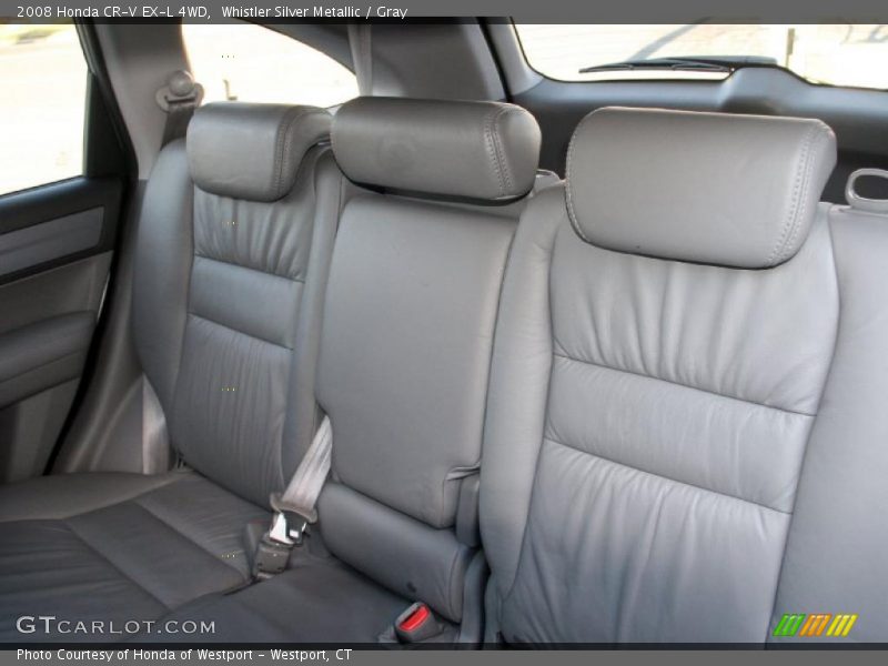 Whistler Silver Metallic / Gray 2008 Honda CR-V EX-L 4WD