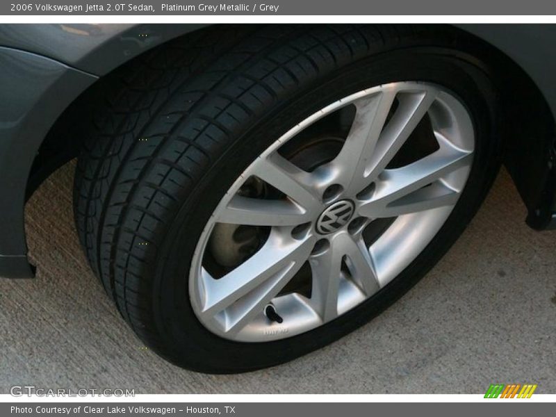 Platinum Grey Metallic / Grey 2006 Volkswagen Jetta 2.0T Sedan